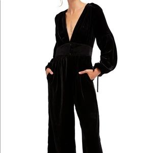Free people | True Lovin Velvet Jumpsuit
